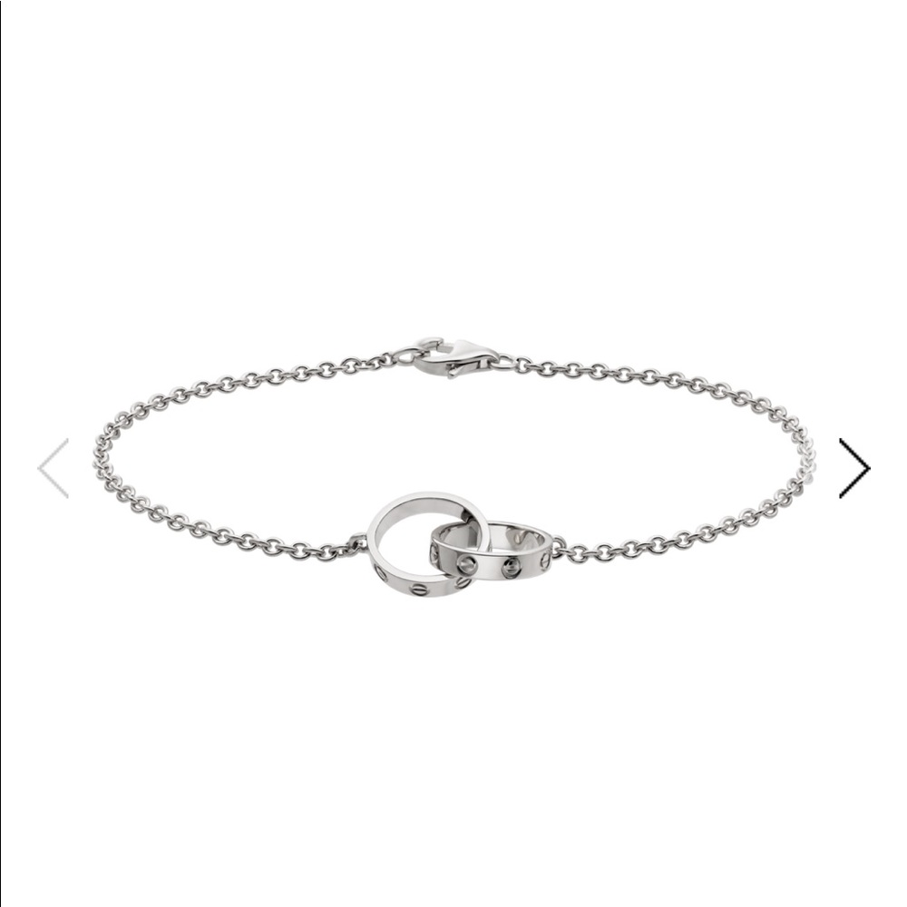 AUTHENTIC CARTIER LOVE BRACELET, WG, New In Box